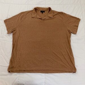 Banana Republic Tan Polo Shirt